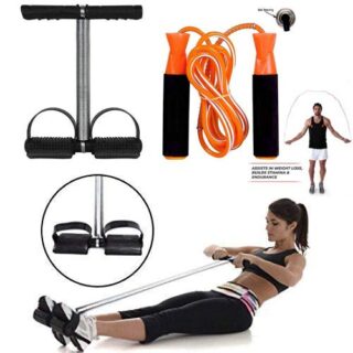 Consonantiam Tummy Trimmer Stomach and Weight Loss Equipment with Skipping-Rope Jump Skipping Rope for Men, Women