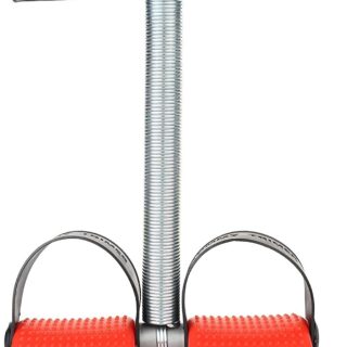 CONSONANTIAM Tummy Trimmer Single Spring Weight Loss Women & Men Trimmer-Abs Exerciser-Body Red/Black