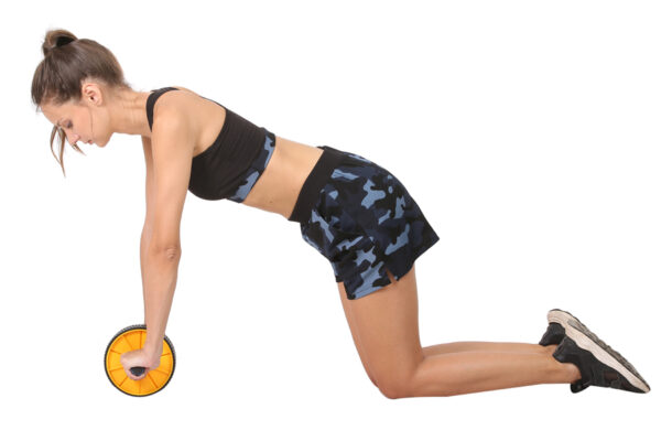 CONSONANTIAM Ab Exercise Roller | Balance Wheel Roller | Ab Wheel Roller (Soft Cushioned Handle, Free Knee Mat) - Image 2
