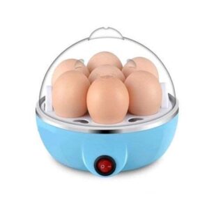 CONSONANTIAM® Egg Boiler Electric Automatic off 7 Egg Poacher for Steaming Cooking Boiling and Frying