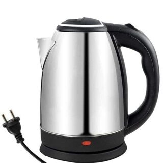 CONSONANTIAM® Electric Kettle 2 Liter Multipurpose Large Size T Coffee Maker Water Boiler with Handle (Silver)