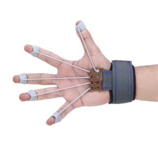 CONSONANTIAM Finger Gripper Strength Trainer Forearm Exerciser Hand Yoga Resistance Band Finger Expander Finger Extension Exerciser Climbing Finger Strengthener Guitar Finger Stretcher